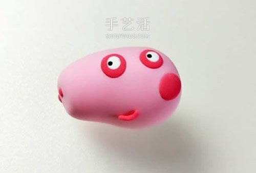 超輕粘土手工制作粉紅小豬佩奇圖解教程 -  rpnrmr.com
