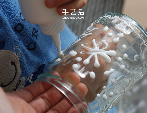 玻璃瓶手工制作雪花許愿瓶圖解教程 -  rpnrmr.com