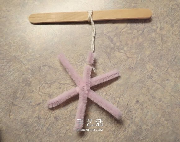 自制圣誕節(jié)晶體雪花裝飾品的方法教程 -  rpnrmr.com