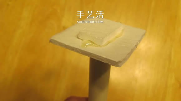 泡沫板手工制作竹蜻蜓玩具圖解教程 -  rpnrmr.com