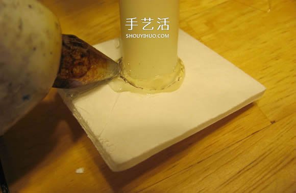 泡沫板手工制作竹蜻蜓玩具圖解教程 -  rpnrmr.com