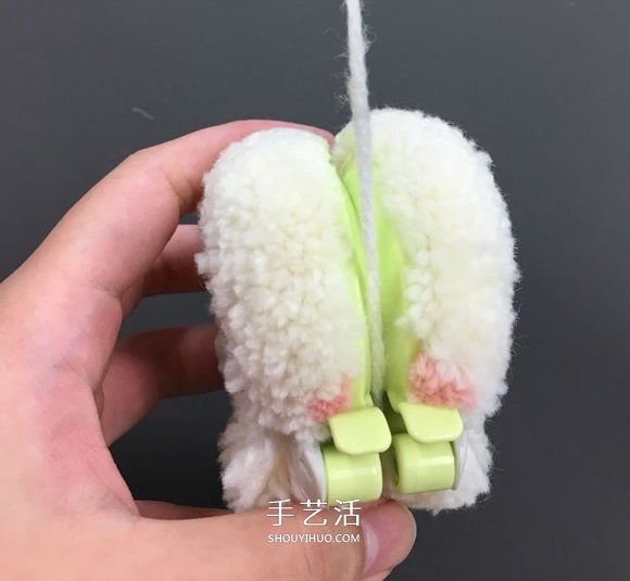 自制毛線球動物胸針的方法教程 -  rpnrmr.com