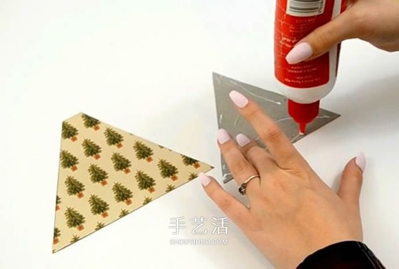 自制圣誕樹爆炸盒的方法詳細(xì)步驟圖解 -  rpnrmr.com