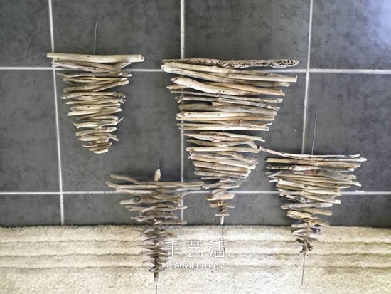 廢物利用DIY立體圣誕樹的簡單教程 -  rpnrmr.com