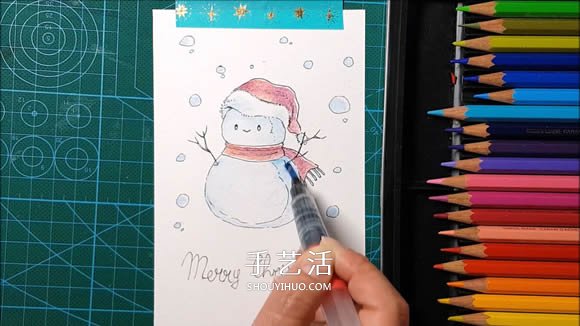 4種簡(jiǎn)單又可愛的手繪圣誕賀卡制作方法 -  rpnrmr.com