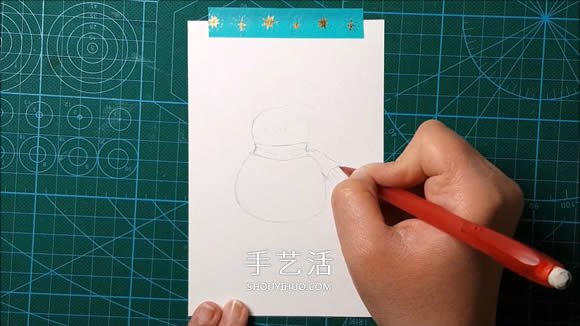4種簡(jiǎn)單又可愛的手繪圣誕賀卡制作方法 -  rpnrmr.com