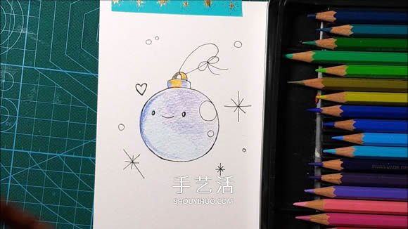 4種簡(jiǎn)單又可愛的手繪圣誕賀卡制作方法 -  rpnrmr.com