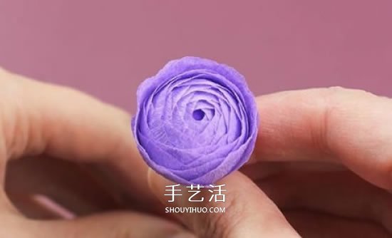 皺紋紙手工制作超美玫瑰花圖解 -  rpnrmr.com