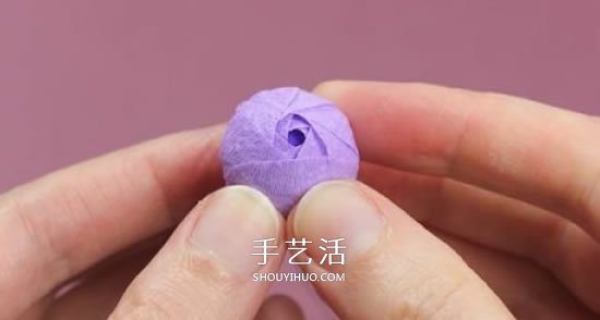 皺紋紙手工制作超美玫瑰花圖解 -  rpnrmr.com