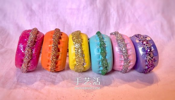 啤酒瓶蓋手工制作馬卡龍飾品圖解教程 -  rpnrmr.com