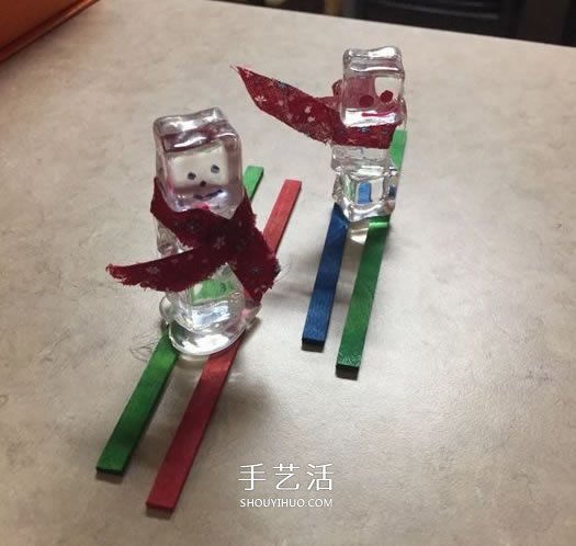 自制圣誕節(jié)冰塊雪人裝飾的制作方法 -  rpnrmr.com