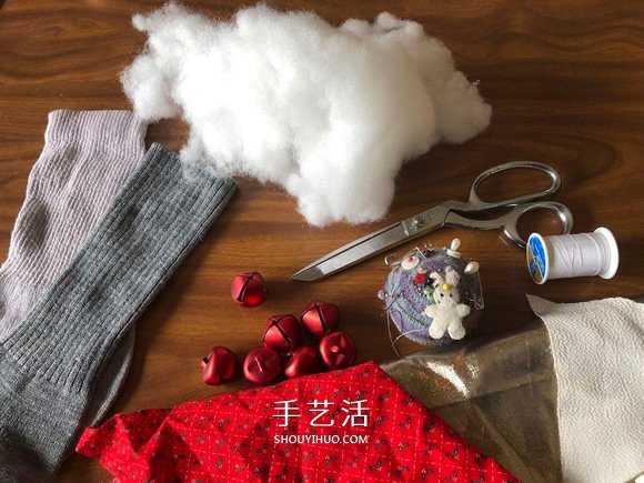 襪子手工制作圣誕小矮人圖解教程 -  rpnrmr.com