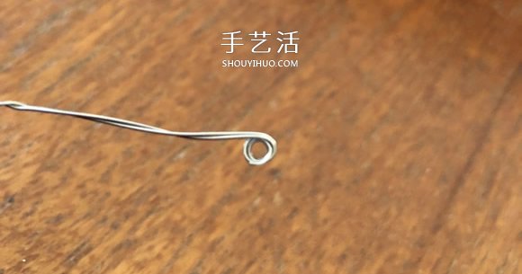 金屬絲手工制作創(chuàng)意鳥巢耳環(huán)圖解教程 -  rpnrmr.com