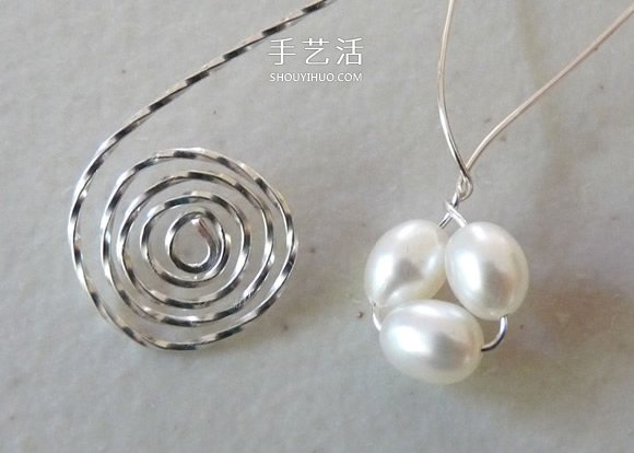 金屬絲手工制作創(chuàng)意鳥巢耳環(huán)圖解教程 -  rpnrmr.com
