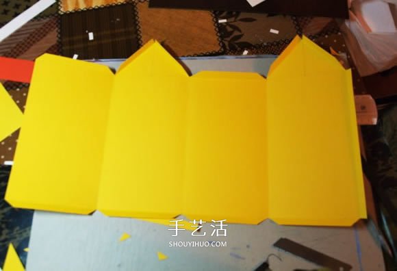 卡紙手工制作圣誕節(jié)房屋模型裝飾 -  rpnrmr.com