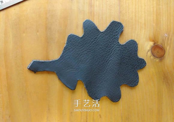皮革手工制作樹葉碗的做法圖解 -  rpnrmr.com