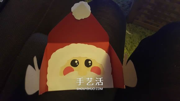 擁抱的圣誕老人賀卡手工制作教程 -  rpnrmr.com
