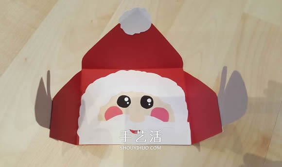擁抱的圣誕老人賀卡手工制作教程 -  rpnrmr.com