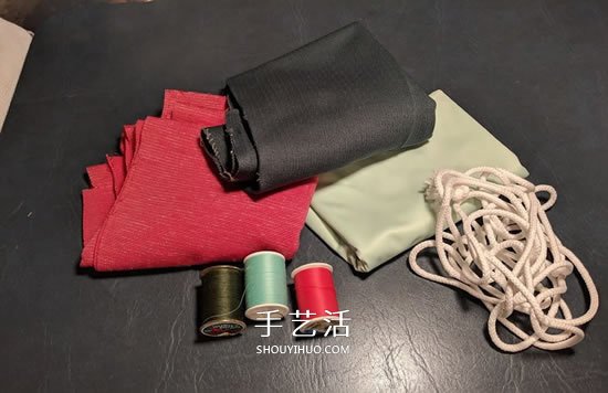 自制草莓束口袋的制作方法圖解 -  rpnrmr.com