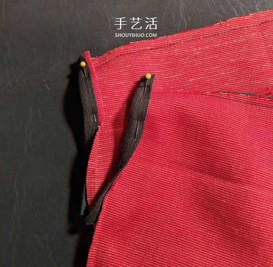 自制草莓束口袋的制作方法圖解 -  rpnrmr.com