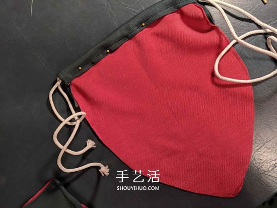 自制草莓束口袋的制作方法圖解 -  rpnrmr.com