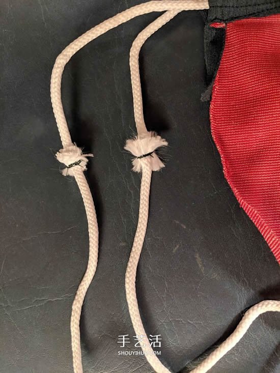 自制草莓束口袋的制作方法圖解 -  rpnrmr.com