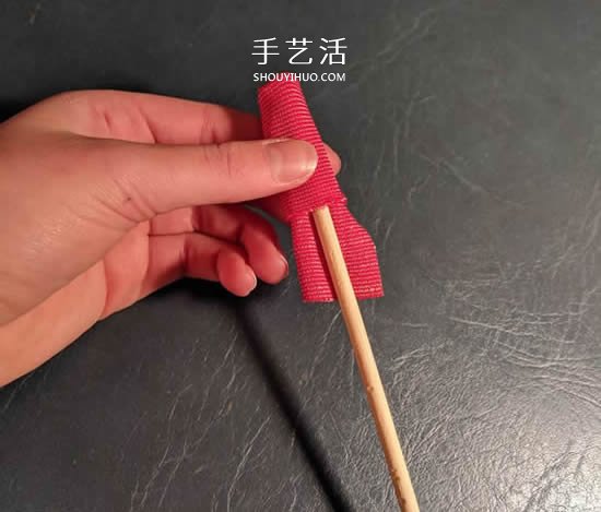 自制草莓束口袋的制作方法圖解 -  rpnrmr.com