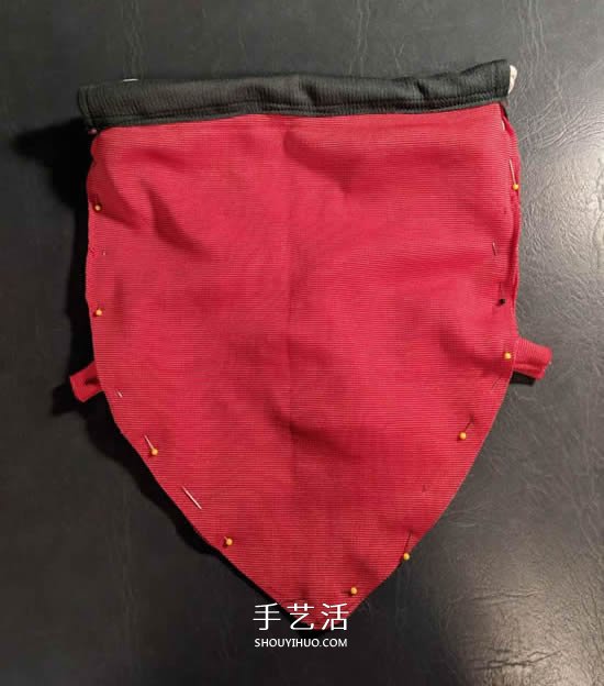 自制草莓束口袋的制作方法圖解 -  rpnrmr.com