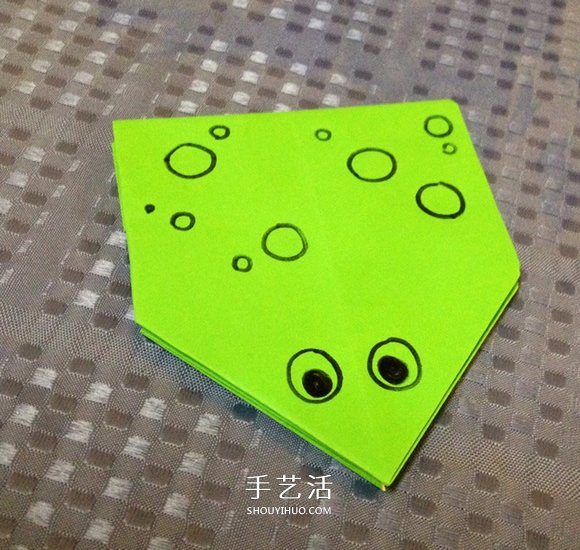 簡單折紙青蛙的詳細步驟圖解 -  rpnrmr.com