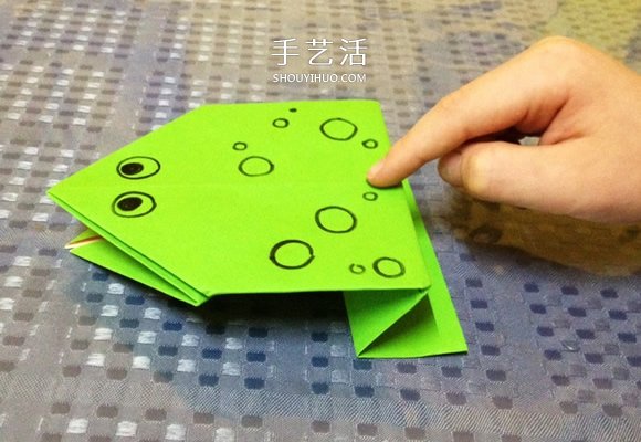 簡單折紙青蛙的詳細步驟圖解 -  rpnrmr.com