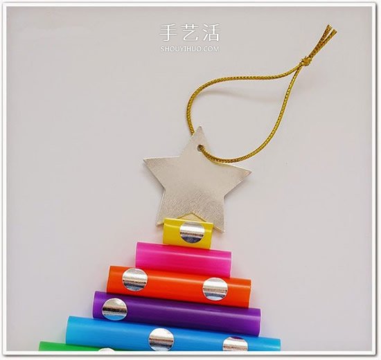 幼兒園手工制作吸管圣誕樹的做法 -  rpnrmr.com