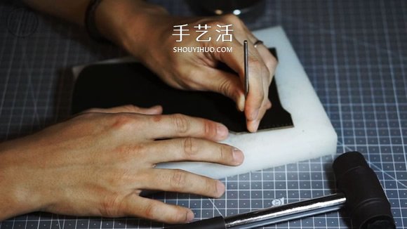 自制簡(jiǎn)約風(fēng)格男士皮革名片盒的方法 -  rpnrmr.com