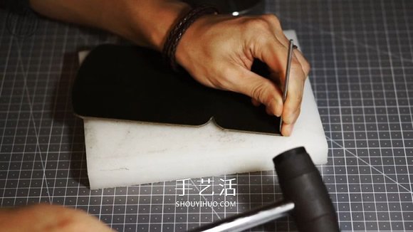 自制簡(jiǎn)約風(fēng)格男士皮革名片盒的方法 -  rpnrmr.com