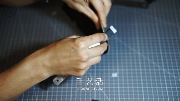 自制簡(jiǎn)約風(fēng)格男士皮革名片盒的方法 -  rpnrmr.com