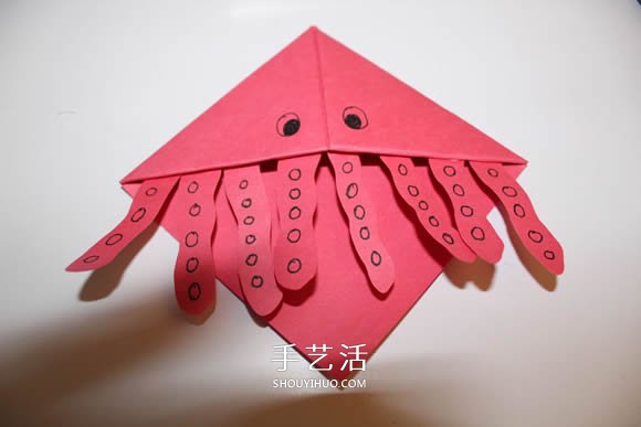 可以插在角落的水母書簽的折法圖解 -  rpnrmr.com