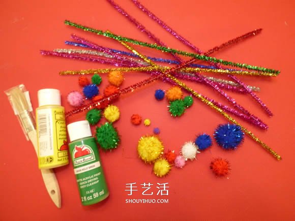紅酒瓶塞手工制作圣誕樹的做法圖解 -  rpnrmr.com