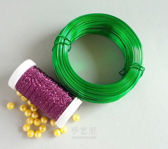 金屬絲手工制作圣誕星掛飾的做法圖解 -  rpnrmr.com