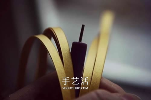 簡(jiǎn)單的冬天衍紙雪花掛飾的做法圖解 -  rpnrmr.com