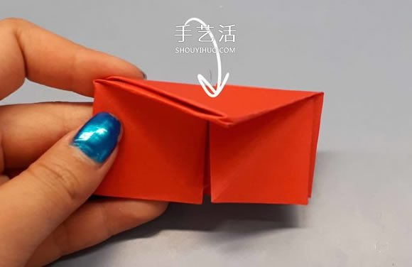 簡(jiǎn)單卷心紙玫瑰的折紙方法圖解教程 -  rpnrmr.com