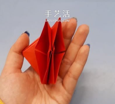 簡(jiǎn)單卷心紙玫瑰的折紙方法圖解教程 -  rpnrmr.com
