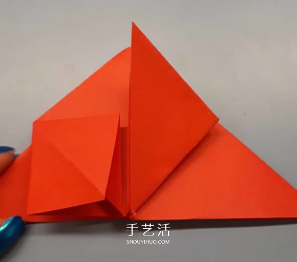 簡(jiǎn)單卷心紙玫瑰的折紙方法圖解教程 -  rpnrmr.com