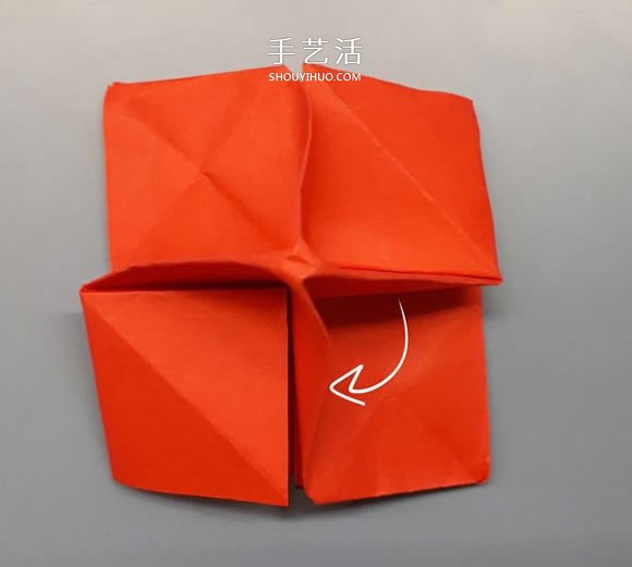 簡(jiǎn)單卷心紙玫瑰的折紙方法圖解教程 -  rpnrmr.com