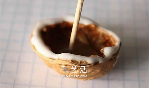 大核桃殼手工制作小帆船的方法教程 -  rpnrmr.com