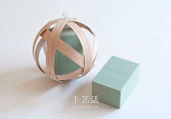 實(shí)木貼皮手工制作懸掛插花裝飾品的做法 -  rpnrmr.com