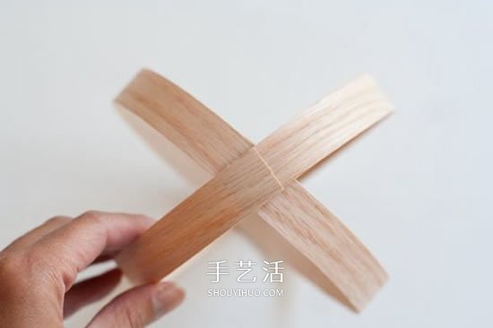 實(shí)木貼皮手工制作懸掛插花裝飾品的做法 -  rpnrmr.com