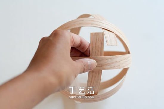 實(shí)木貼皮手工制作懸掛插花裝飾品的做法 -  rpnrmr.com