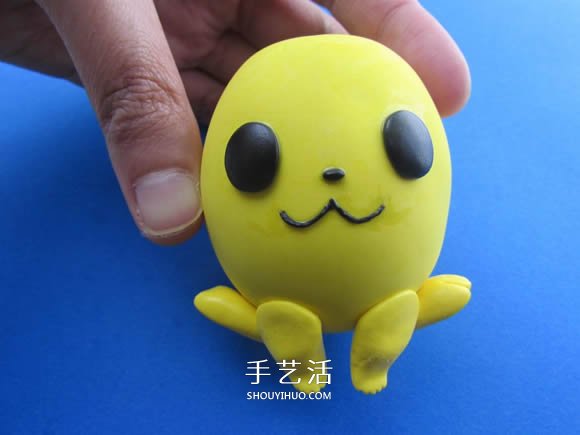 超輕粘土皮卡丘的做法圖解教程 -  rpnrmr.com