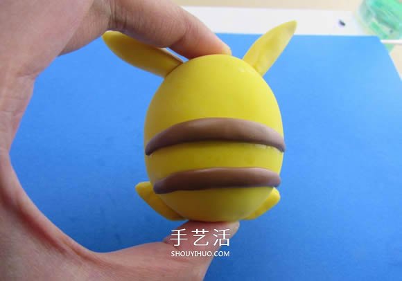 超輕粘土皮卡丘的做法圖解教程 -  rpnrmr.com