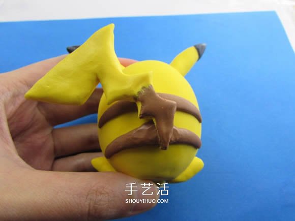超輕粘土皮卡丘的做法圖解教程 -  rpnrmr.com