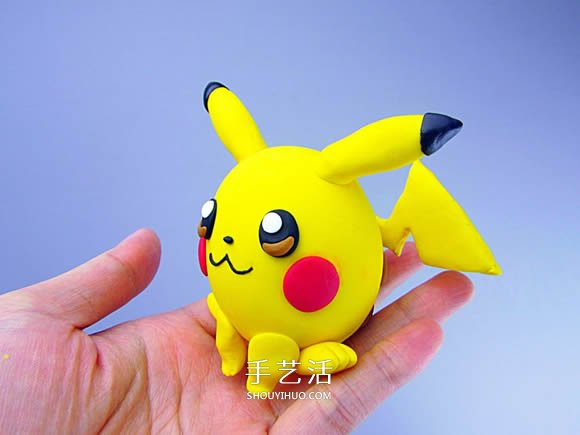 超輕粘土皮卡丘的做法圖解教程 -  rpnrmr.com